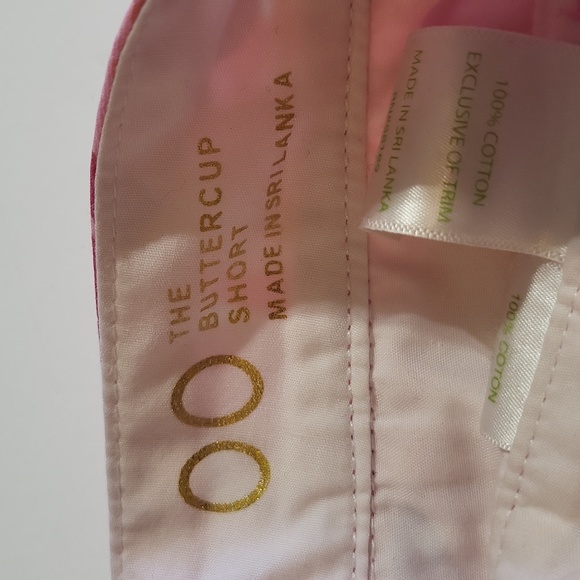 LILLY PULITZER Pink Buttercup Short 5" Scalloped Hemline - Picture 2 of 15